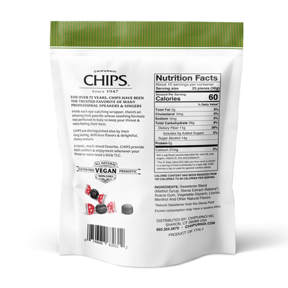 CHIPS Italian Licorice (Stevia)