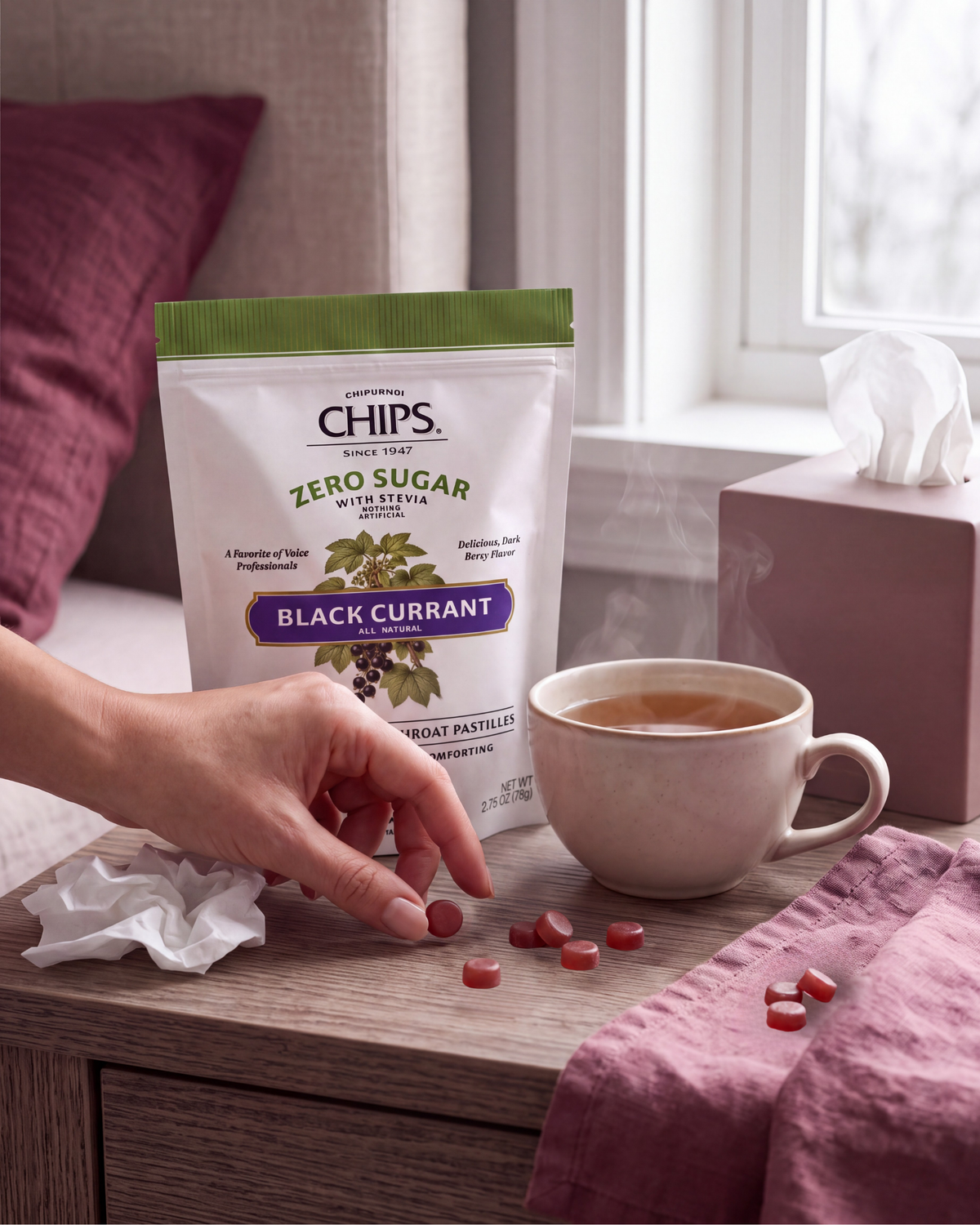 CHIPS Black Currant (Stevia)
