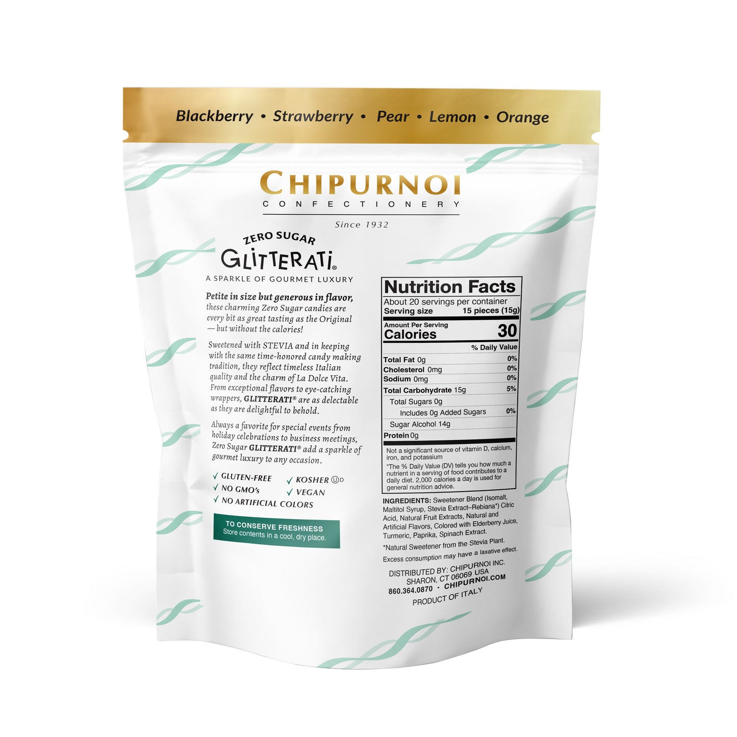 GLITTERATI Fruit & Berry Mix (Stevia)