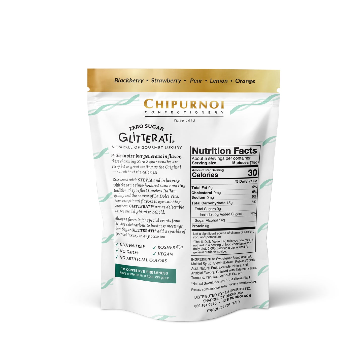 GLITTERATI Fruit & Berry Mix (Stevia)