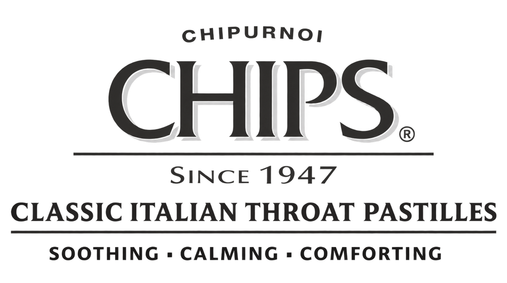 CHIPURNOI CHIPS since 1947. Classic Italian throat pastilles.